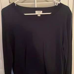Jcrew navy blue Teddie sweater